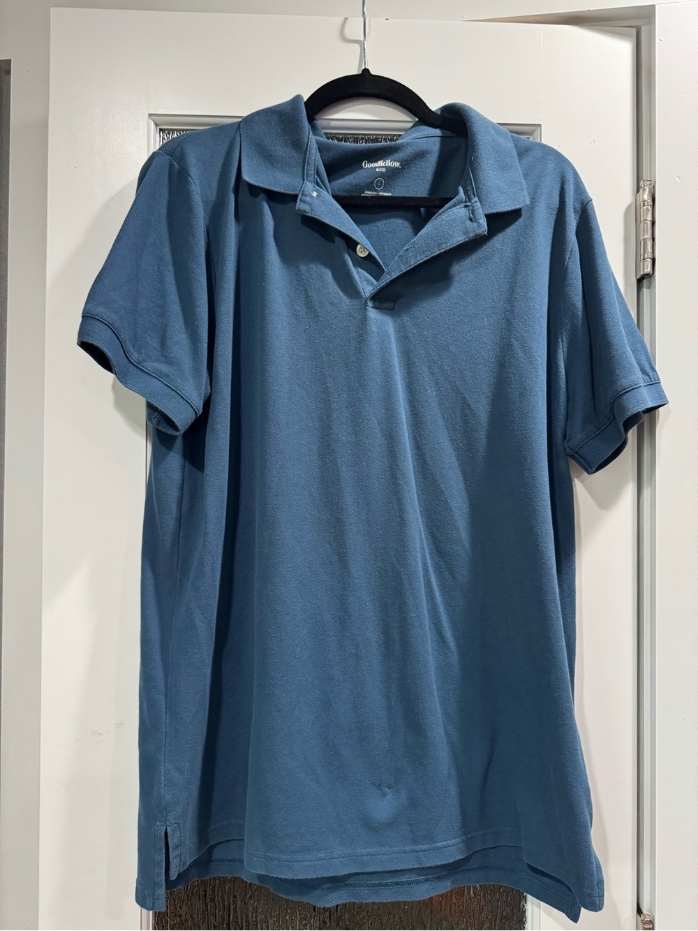 Goodfellow & Co Men’s Slate Blue Polo Shirt